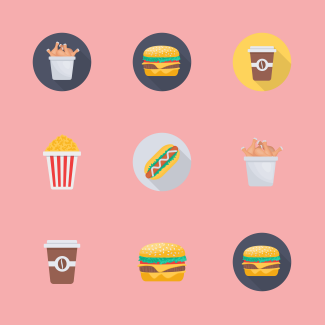 Fast Food icons pack
