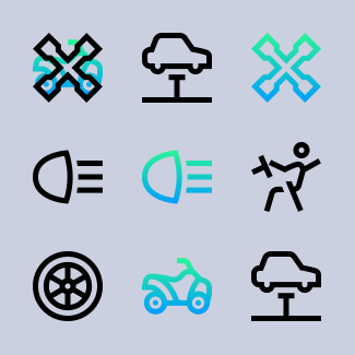 Vehicles Transport icons pack