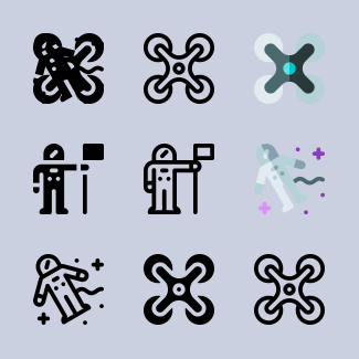 Space icons pack