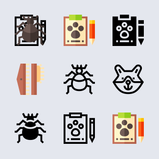 Dogs icons pack
