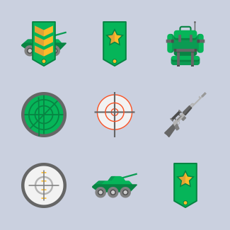 Weapons icons pack