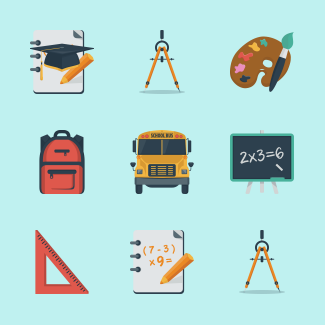 Educative Set icons pack