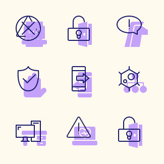 Computer Security icons pack