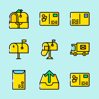 Mail icons pack