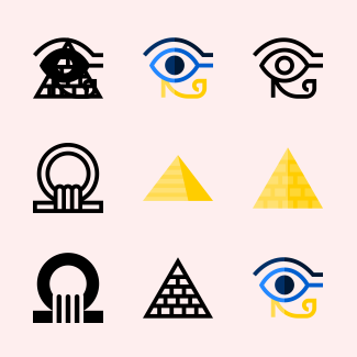 Egypt icons pack