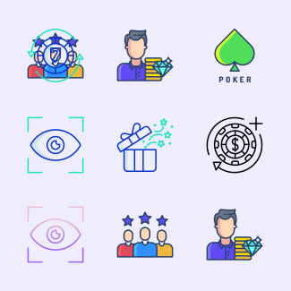 Casino icons pack