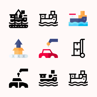 Mass production icons pack