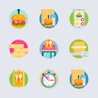 Take Away icons pack