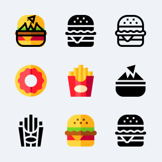 Fast Food icons pack