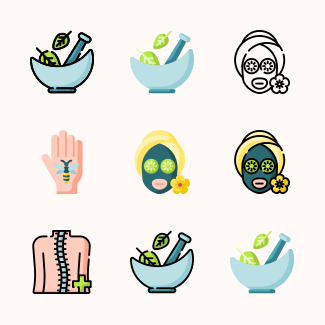 Therapy icons pack