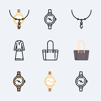 Fashion icons pack