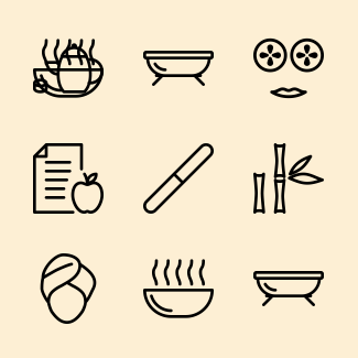 Beauty & Spa icons pack