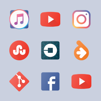 Social Media icons pack