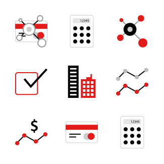 Bank & Finance icons pack