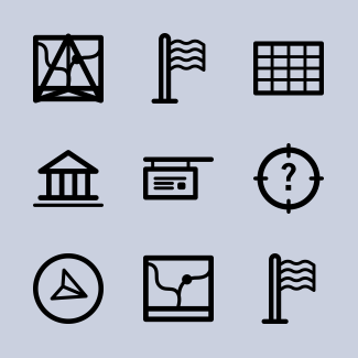 Locations and Navigation icons pack