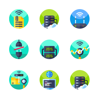 Big Data icons pack