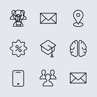 Education icons pack