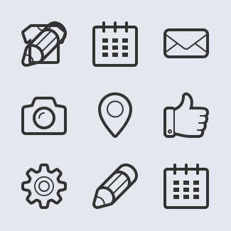 Linecons Free – Vector Icons Pack icons pack