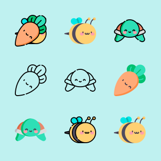 Nature icons pack