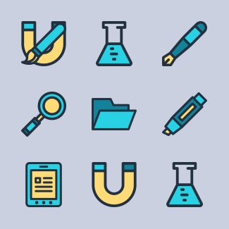 Learning Set icons pack