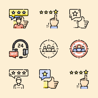 Marketing icons pack
