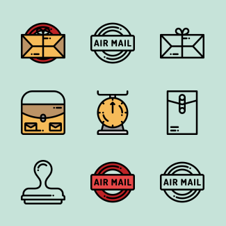 Post Office icons pack