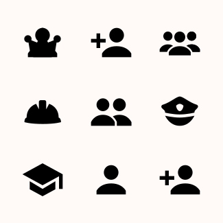 Users. Android L (Lollipop) icons pack