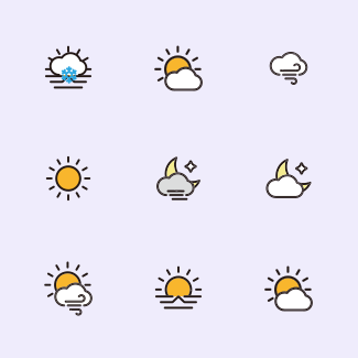 Weather Color icons pack