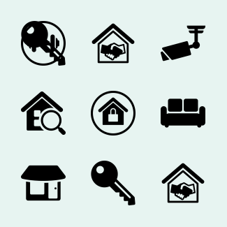 Real Estate 5 icons pack