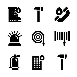 Fire Department icons pack
