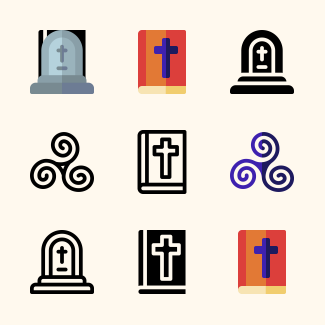 Spiritual icons pack