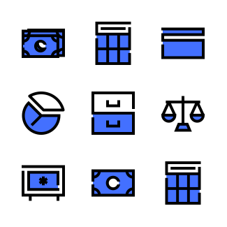 Finance icons pack