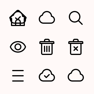 Basic UI - Jumpicon (Line) icons pack