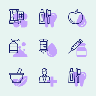 Medical Checkup icons pack