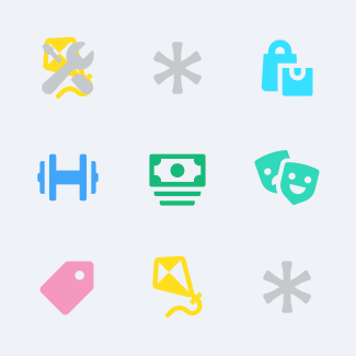 Expenses -vs- Income icons pack