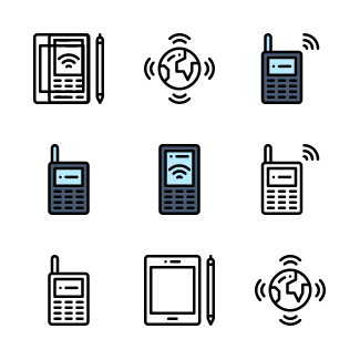 Phone icons pack
