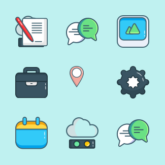 Random Set #1 icons pack