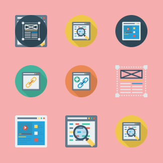 SEO & Marketing icons pack