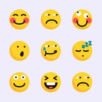 Emoji icons pack