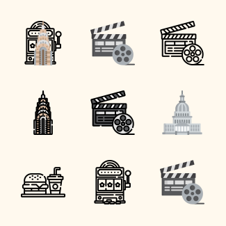 United States icons pack