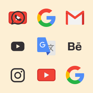 Social media icons pack