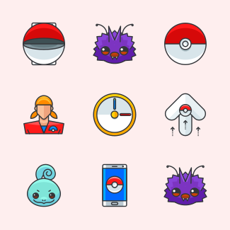 Pokemon Go Vol. 2 icons pack