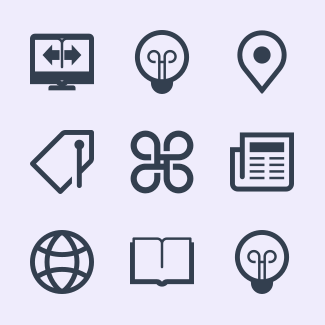 Internet and web icons pack