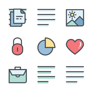 General Office icons pack