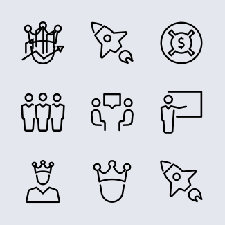 Business Management 3 icons pack