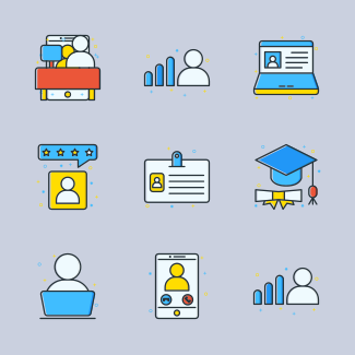 Job Seeker icons pack