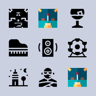 Night Life icons pack