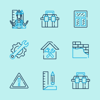Construction 2 icons pack