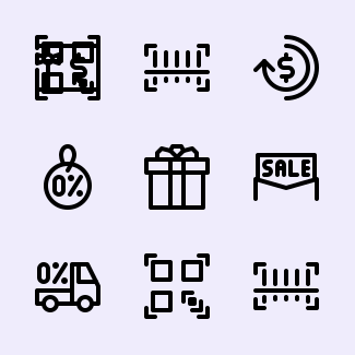 Sale And Discount icons pack