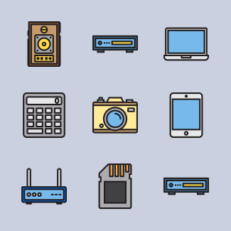 Device icons pack